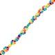 Polymer Clay Bead Round Kite 10mm Ø~1.5mm (~40pcs)