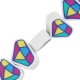 Πολυμερικός Πηλός Διαμάντι Περαστό 10mm Ø~1.6mm (~40τμχ)