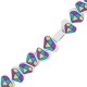 Perle en pâte Polymère en Forme de Diamant 10 mm Ø~1.6 mm (~40 Pièces)