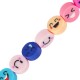 Polymer Clay Bead Round Face 10mm Ø~1.7mm (~40pcs)