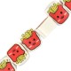 Polymer Clay Bead Fries Face 10mm Ø~1.8mm (~40pcs)