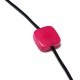 Perle Carrée en Tagua (Corozol) 13 mm