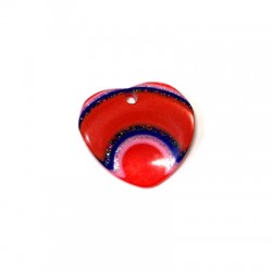 Ρητίνη Μοτίφ Καρδιά 25x21mm