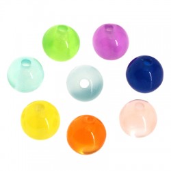 Perle Ronde en Polyester 8 mm