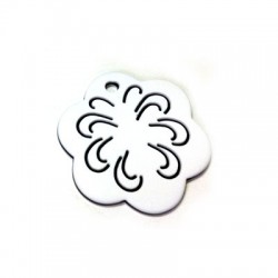 Colgante de Resina Flor