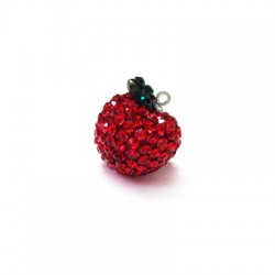 Colgante de Resina Manzana 15x17mm