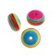 Bola de Resina Plana con Rallas 25x15mm