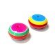 Resin Spacer Round with Stripes 25x15mm