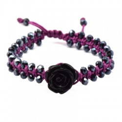 Resin Bead Rose 35mm