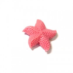 Étoile de mer Coulissante en Corail Synthétique 36 mm Ø 3 mm