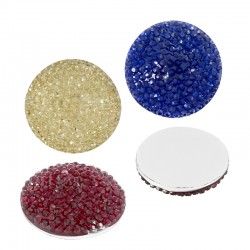 Cabochon en Résine à dos plat rond 21 mm