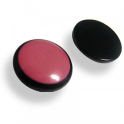 Cabochon rond plat en Résine 12 mm