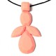 Colgante de Resina Combinacion de Cabujones 31x53mm (Ø 1.2mm)