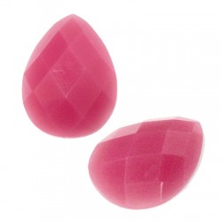 Cabochon en Résine à dos plat en Forme de Goutte 17 x 23 mm