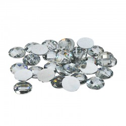 Resin Cabochon Flatback Round Shiny 10mm
