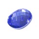 Cabochon Ovale Sfaccettato Lucido in Resina 18x25mm