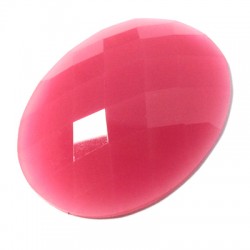 Cabochon en Résine à dos plat Ovale Effet Gelée 30 x 40 mm