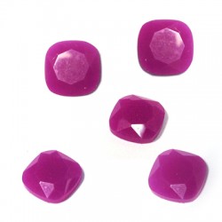 Cabochon en Résine à dos plat Carré 10 mm