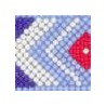 Light Blue/Dark Blue/Red/White