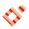 Rouge/Beige/Blanc