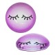Cabochon rond en Résine avec cils Maléfiques 12 mm