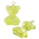 Resin Charm Bear 16x21mm