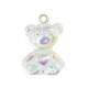 Resin Charm Bear 16x21mm