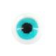 Cabochon plat rond en Résine avec œil Maléfique 5 mm