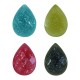 Resin Cabochon Flatback Drop 10x14mm