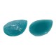 Resin Cabochon Flatback Drop 10x14mm