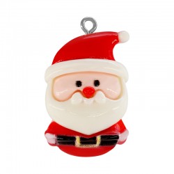 Pendentif en Résine Père Noël 20 x 29 mm