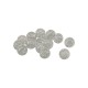 Ρητίνη Χάντρα Στρογγυλή με Γκλίτερ 10mm Ø1.2mm