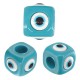 Cubo de Resina con ojo Turco 25 mm Ø11,5 mm