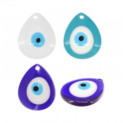 Resin Pendant Drop 30x40mm