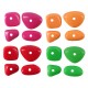 Copeaux de Perles Acryliques Irréguliers ~13 x 10 Mm/4.8 mm Ø1.6 mm
