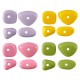 Acrylic Bead Chips Irregular ~13x10mm/4.8mm Ø1.6mm