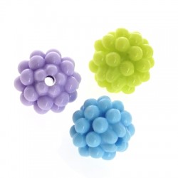 Perle Ronde en Acrylique en Forme de baie 16 mm