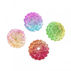 Acrylic Bead Round Berry 15mm