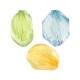Acrylic Bead Octagon Faceted 23x16mm Ø3mm