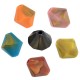 Perle Acrylique en Losange 13 x 14 mm