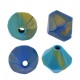 Ακρυλική Χάντρα Ρόμβος 13x14mm