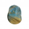 Turquoise foncé/Or