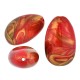 Perlina in Acrilico Ovale 26x41mm (Ø2.6mm)