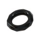 Cioandolo in Acrilico Rotondo Vuoto Sfaccettato 19mm (Ø11mm)