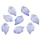 Acrylic Pendant Leaf 15x25mm