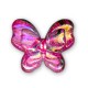 Entrepieza Acrílica Mariposa Chapada AB 35x28mm