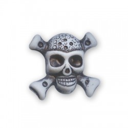 Acrylic Skull 25x24mm