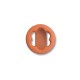 Pasador Acrílico Redondo Flor 18mm(Ø 15x4mm)