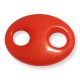 Acrylic Oval 2 Holes 33x26mm