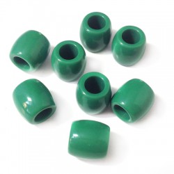 Ακρυλική Χάντρα Οβάλ 11mm Ø6mm